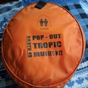 North 49 Orange Pop-Out Mosquito Net